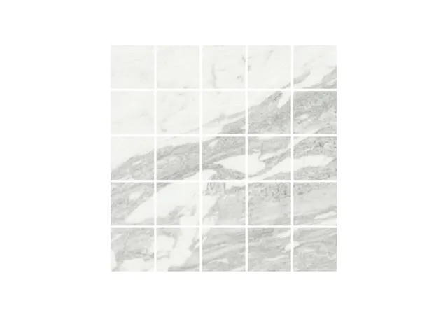 Roca Bernini Gris malla mosaico ceramica grigio effetto pietra