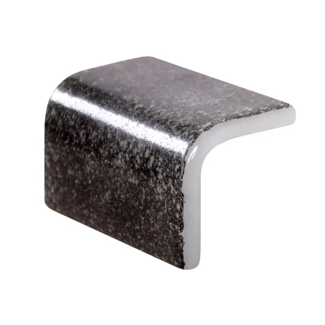 SQ Mosaic Special Finishes Angle GN400-A mosaico nero gradini