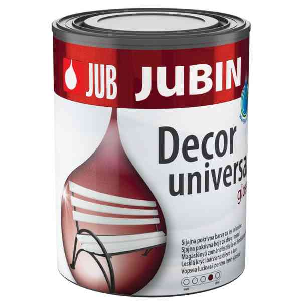 Jub Jubin Decor smalto legno 0,65 L bianco 1001