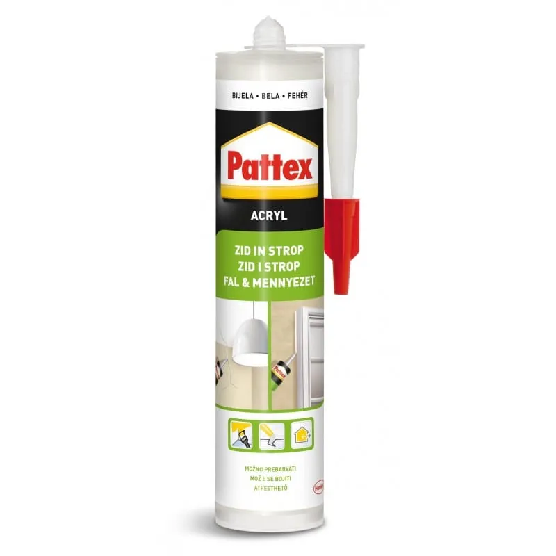 Pattex Acryl Sigillante Acrilico 280 ml Bianco