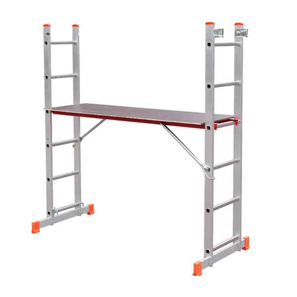 STS scala alluminio multifunzione 2x6 gradini