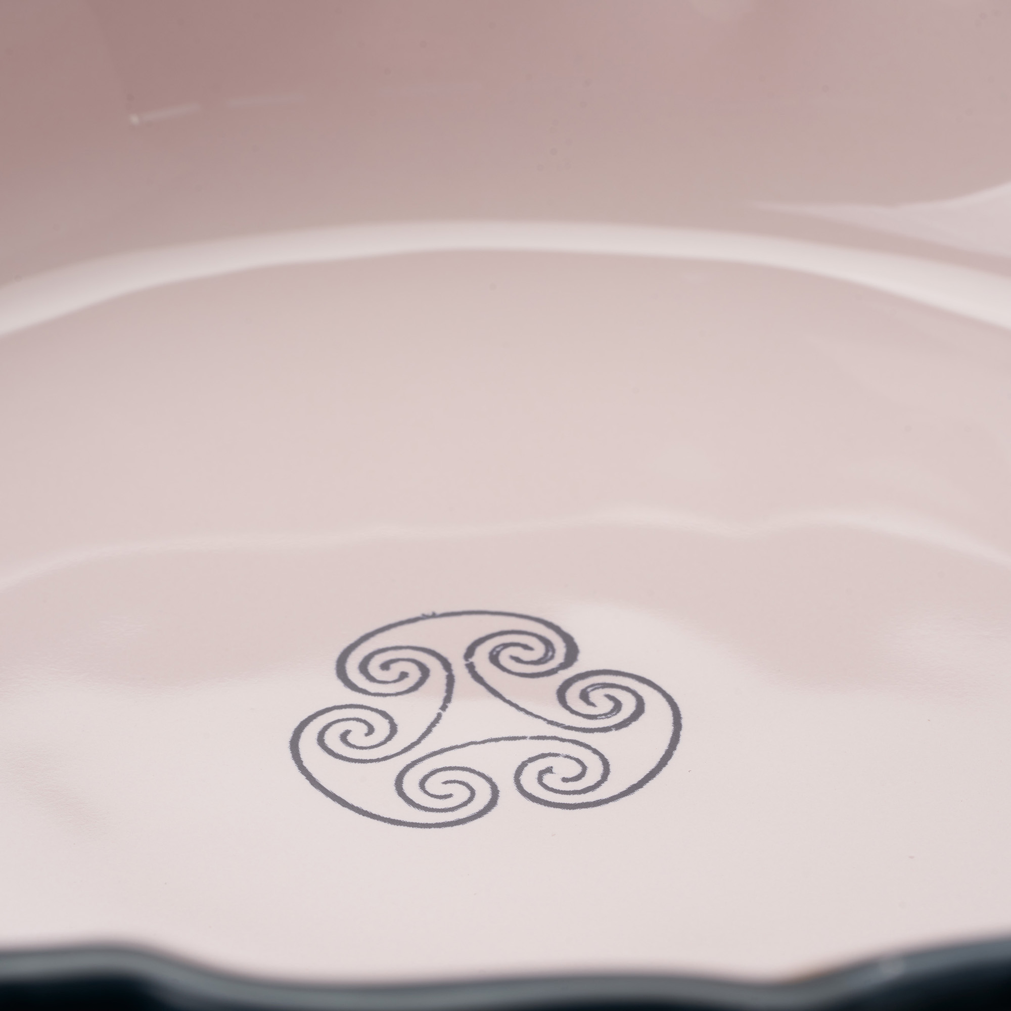 Cerasarda Monogram Fruttiera Rosa Poudrè Centrotavola