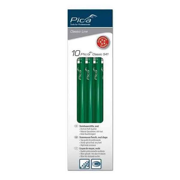 Pica-Marker Klesar matita verde laccata 240 mm muratore
