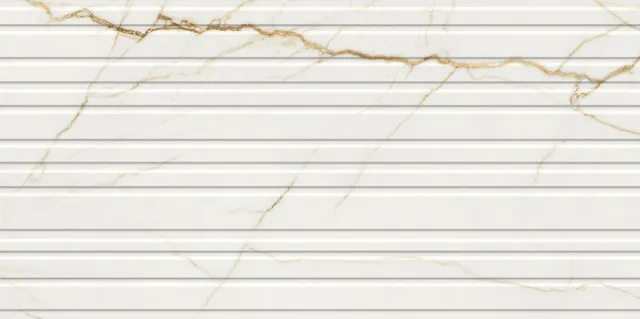 Recer Calacatta Auria Ripple Gold piastrella 30x60 lucida