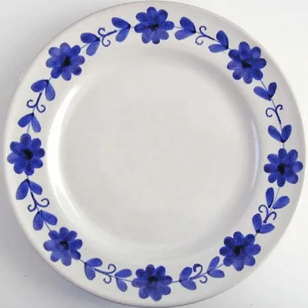 CERAMICA PINTO Pennellato VP346 piatto piano decoro vietrese a mano