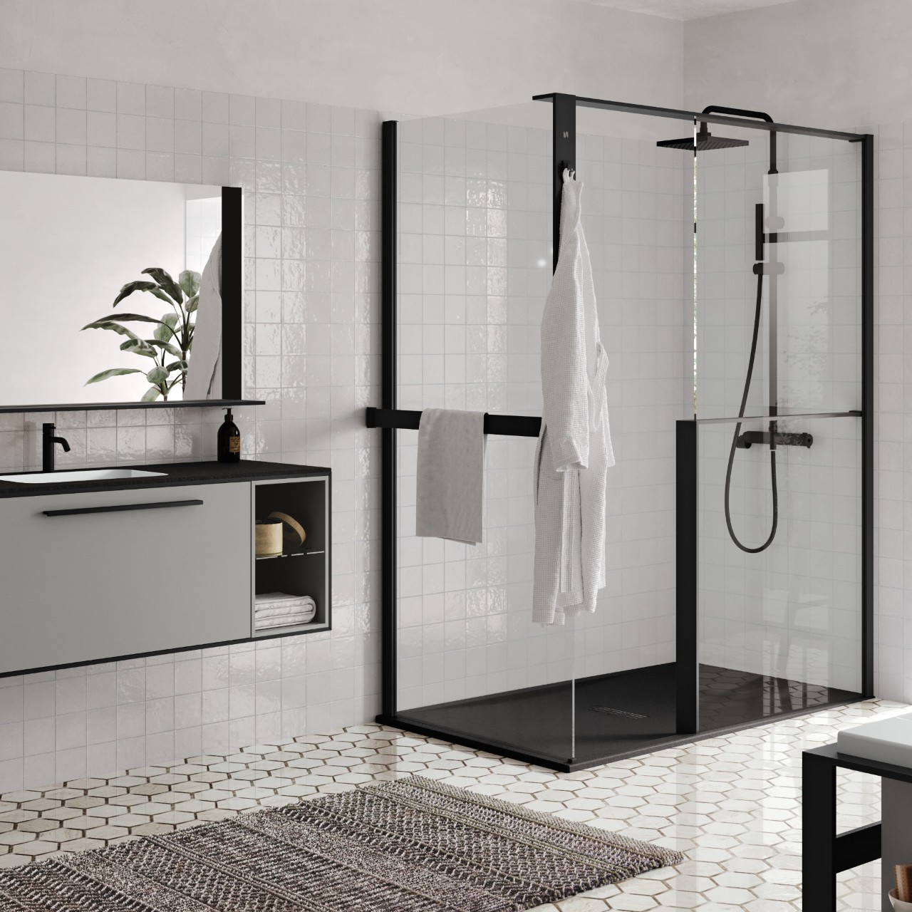 Viva Made Frame box doccia bagno vetro