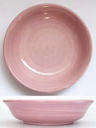 Ceramica Pinto Floreale VP14330 piatto fondo rosa Vietri