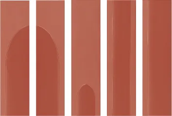 Recer Signature Loop Terracotta piastrella 7,5x30