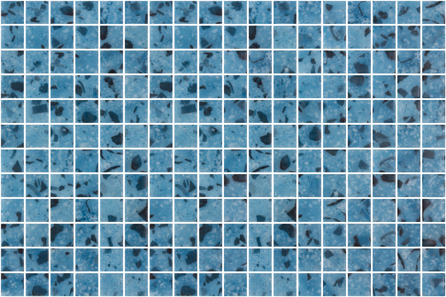 SQ Mosaic Identity Coney mosaico grigio-blu terrazzo