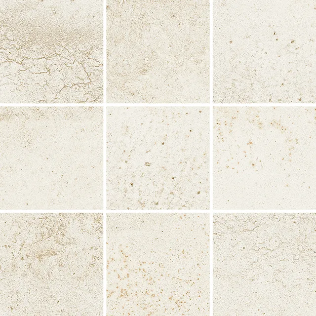 Recer Metalcrete Warm Platinum M10x10 piastrella mosaico