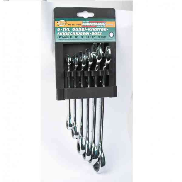 Mannesmann Set Chiavi Fisse 8-19 mm 6 pezzi acciaio