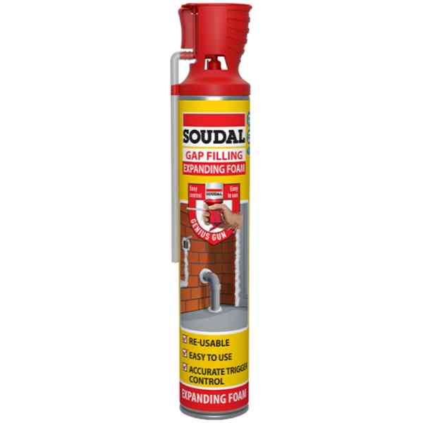 Soudal Soudafoam Genius Schiuma PU 750 ml