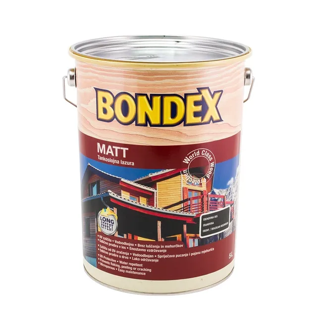 Bondex Matt impregnante legno 5 L palisandro opaco