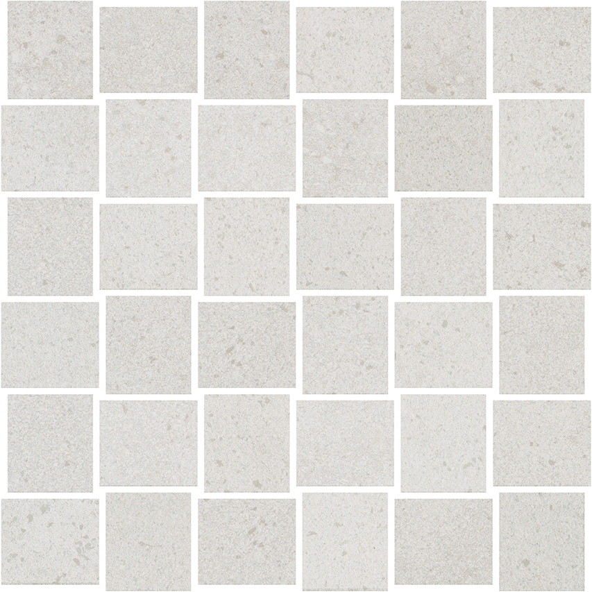 Recer Grand Stone Silver mosaico 30x30 tessere 4,4x5 pietra