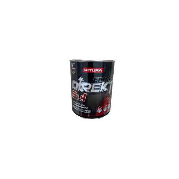 Pitura Emajl Direkt 3V1 smalto grigio 0,9 kg metallo