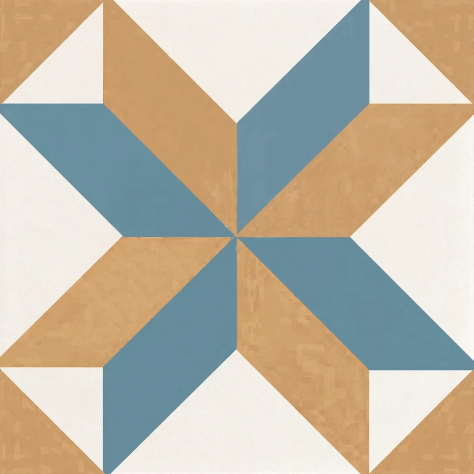 Recer Revival Pattern 13x13 campione piastrella decorata