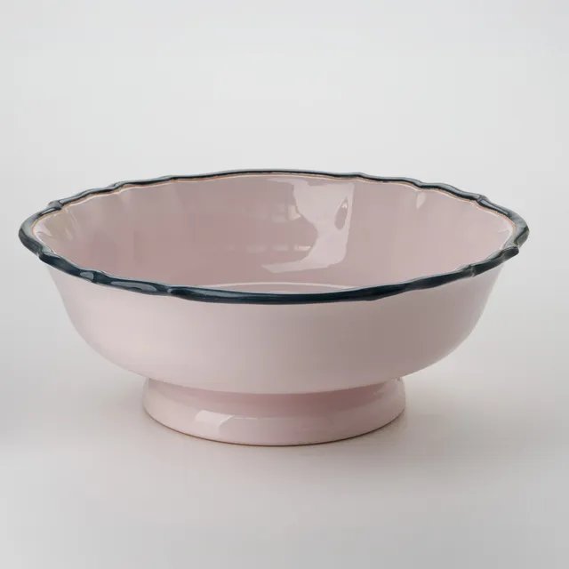Cerasarda Monogram Fruttiera Rosa Poudrè Centrotavola