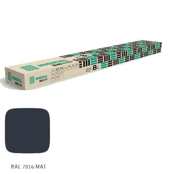Hornval Set montaggio recinzione 120 cm antracite RAL 7016