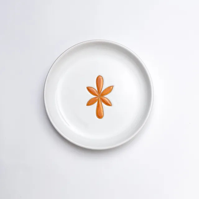 Cerasarda Arte della Tavola Calendula Piatto Fondo 22,5 cm