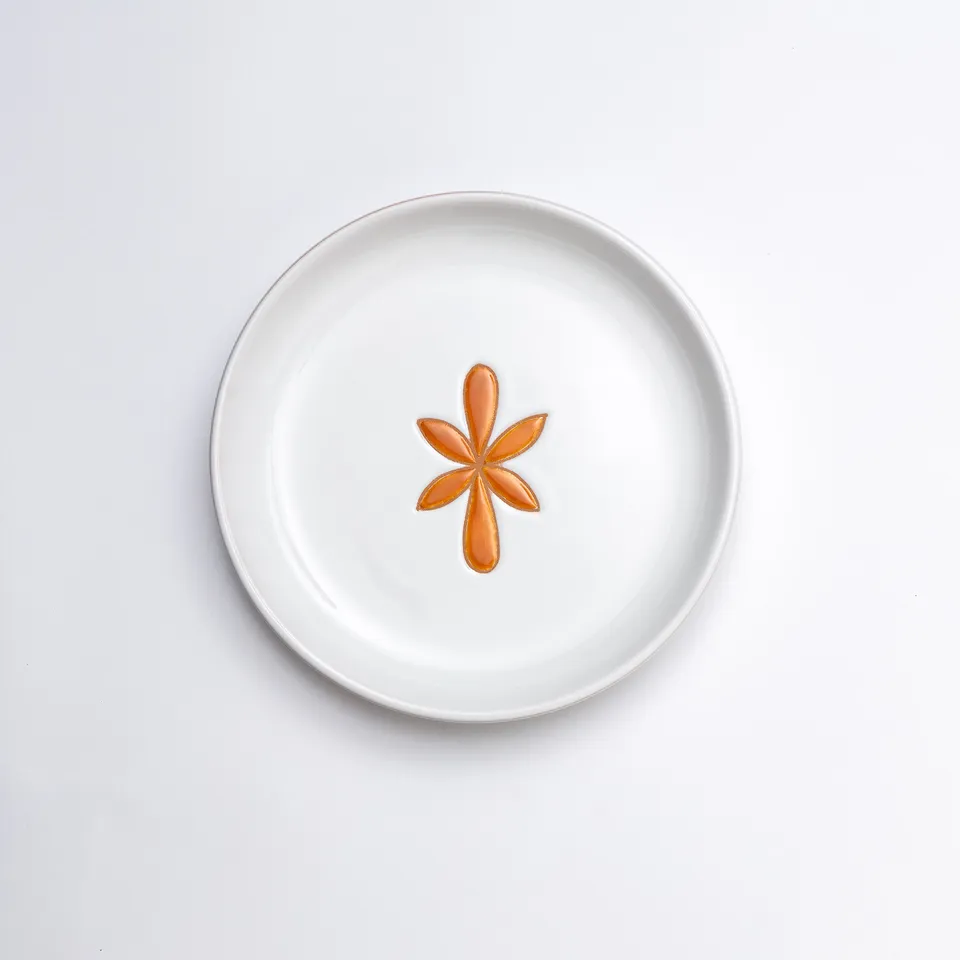 Cerasarda Arte della Tavola Calendula Piatto Fondo 22,5 cm
