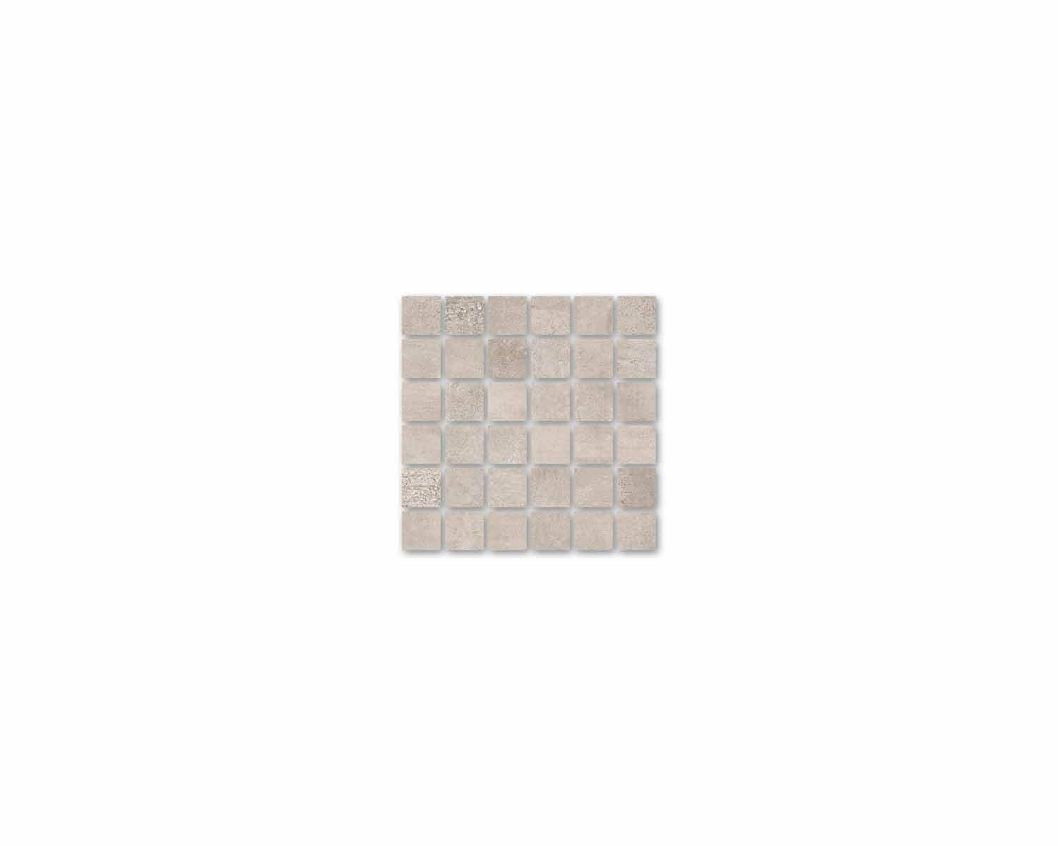 Roca Malla Vison mosaico cemento tortora