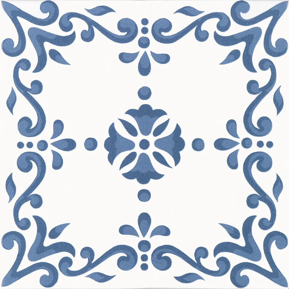 Recer Sentir Projectos Bene Azul 13x13 piastrella campione
