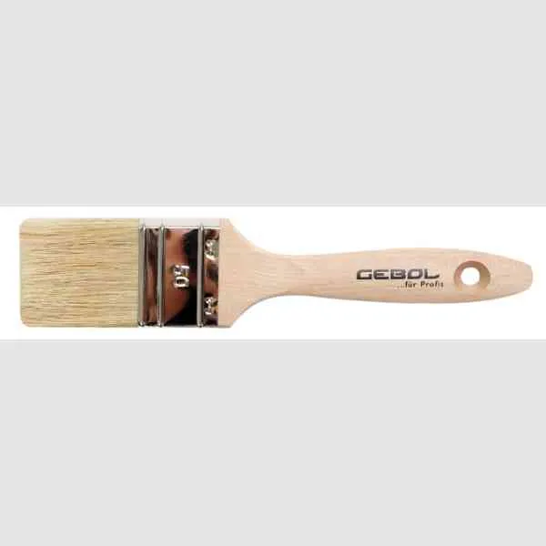 Gebol Maler Hell Pennello Piatto 20 mm Legno