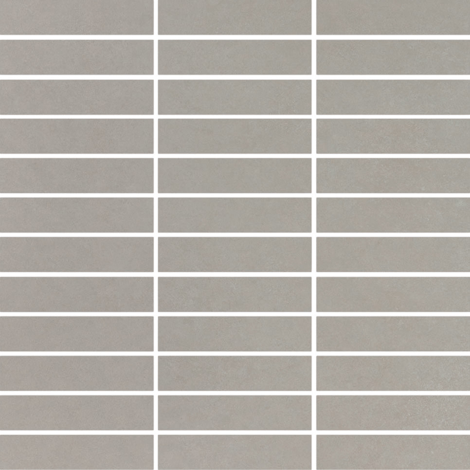 Recer Time Basic 30x30 mosaico grigio tessere 2,2x9,7