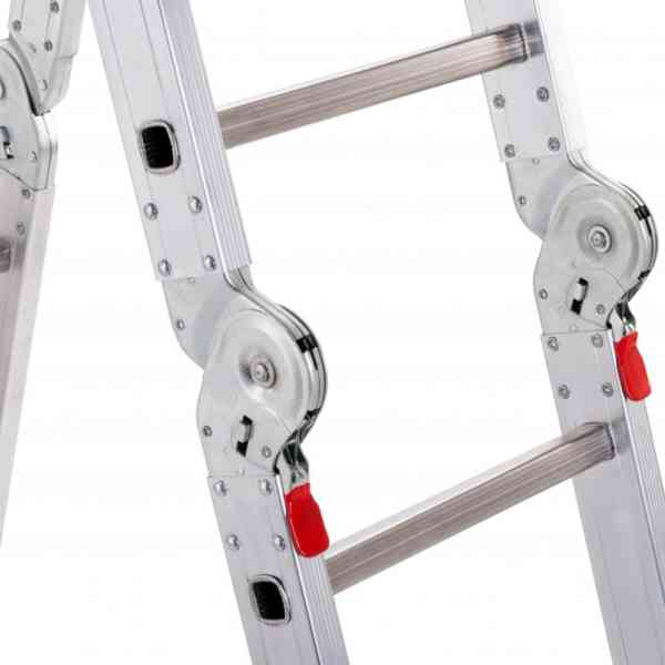 STS 4x3 Scala in Alluminio Multiuso 4x3 Gradini