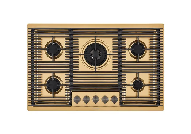 Viva Made Milanello Gold 5F piano cottura 5 fuochi