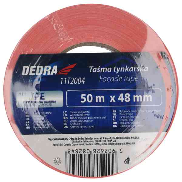 Dedra 11T2004 nastro telato 48 mm x 50 m arancione