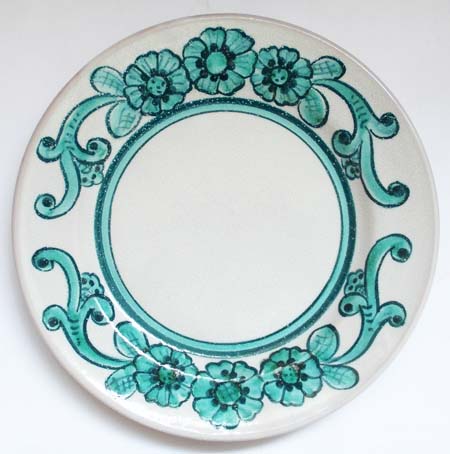 Ceramica Pinto Barocco Vietri VP17979 piatto floreale