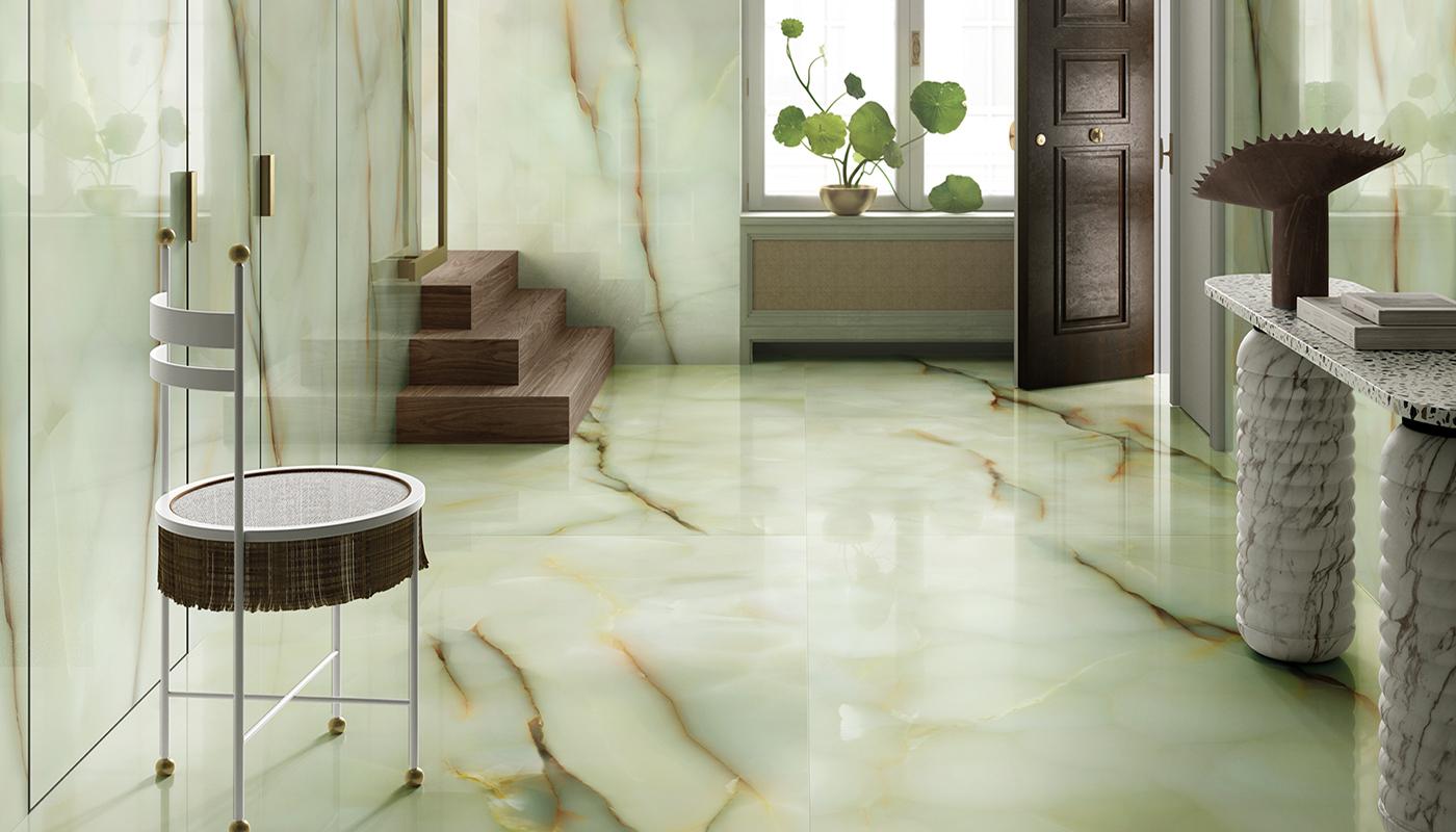 Viva Made Tele di Marmo Pure Onyx Piastrelle Effetto Marmo