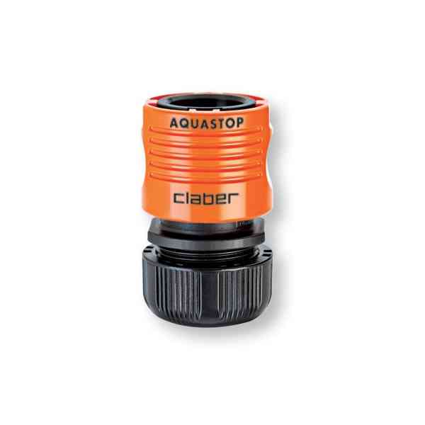 Claber 8602 Raccordo Rapido Aquastop 1/2"