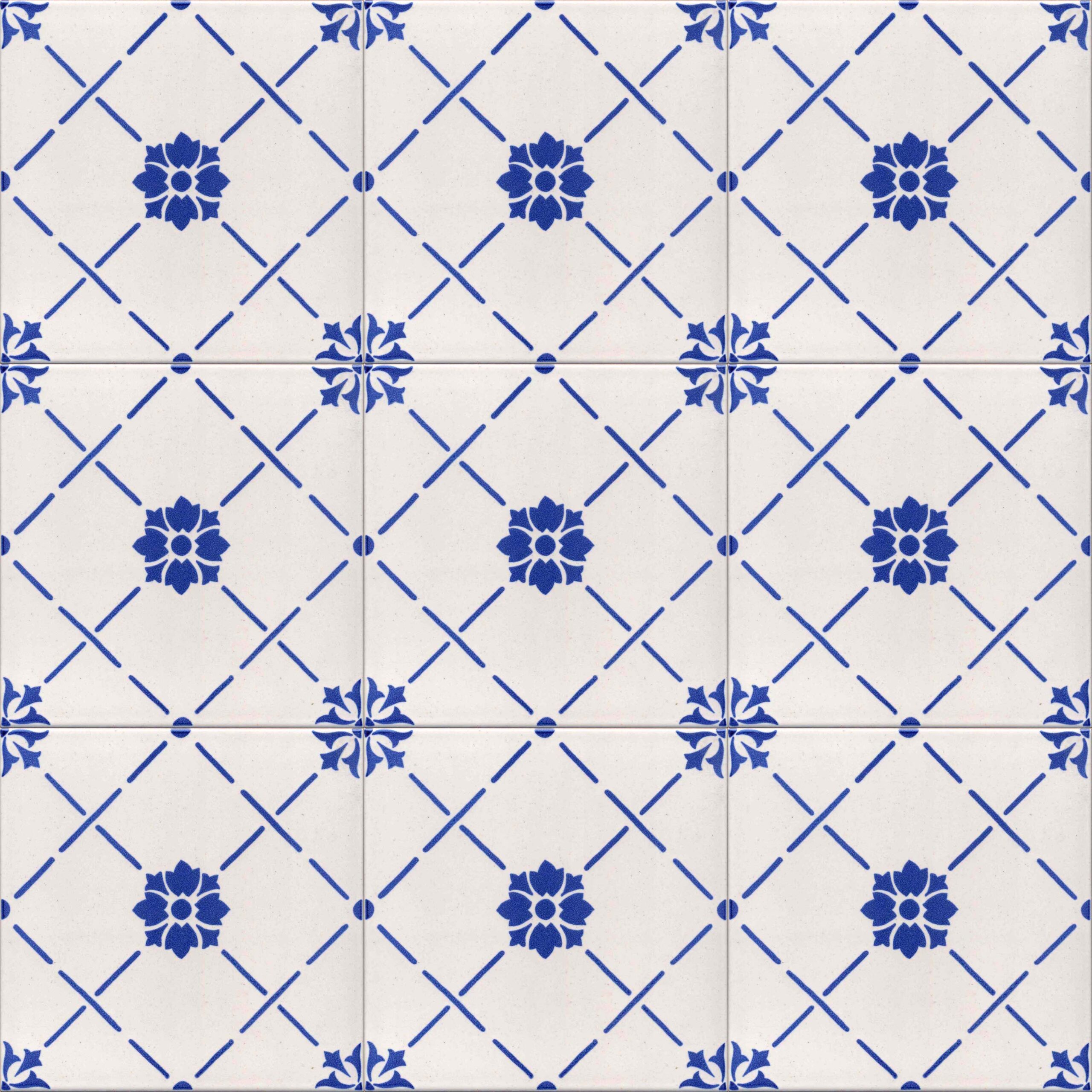Ceramica Pinto Classico Vietri VP85 piastrella maiolica stampa