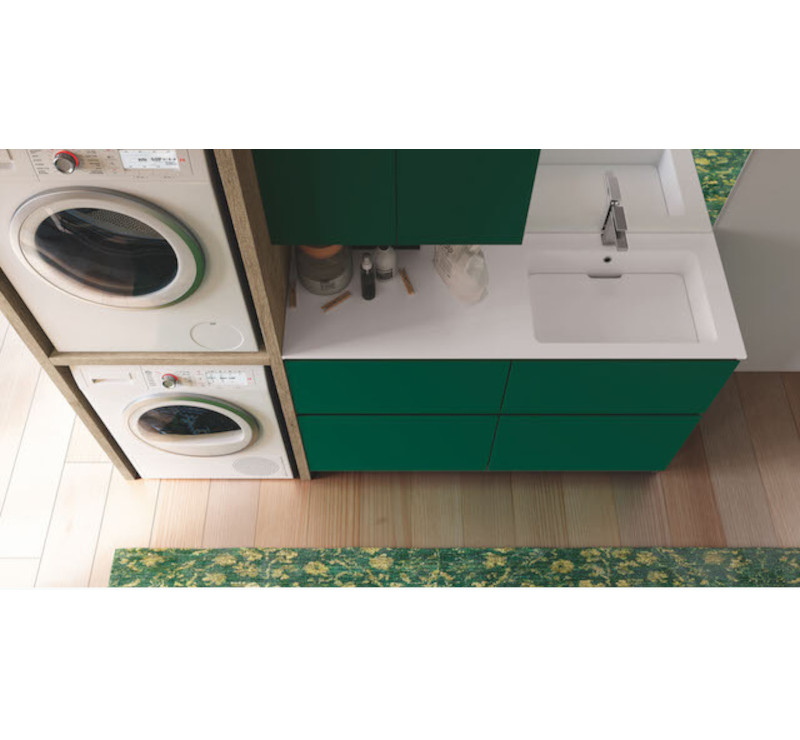 Viva Made Laundry 06 mobile lavanderia con vasca
