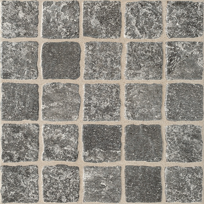 Recer Unite Black 13x13 piastrella campione nera opaca