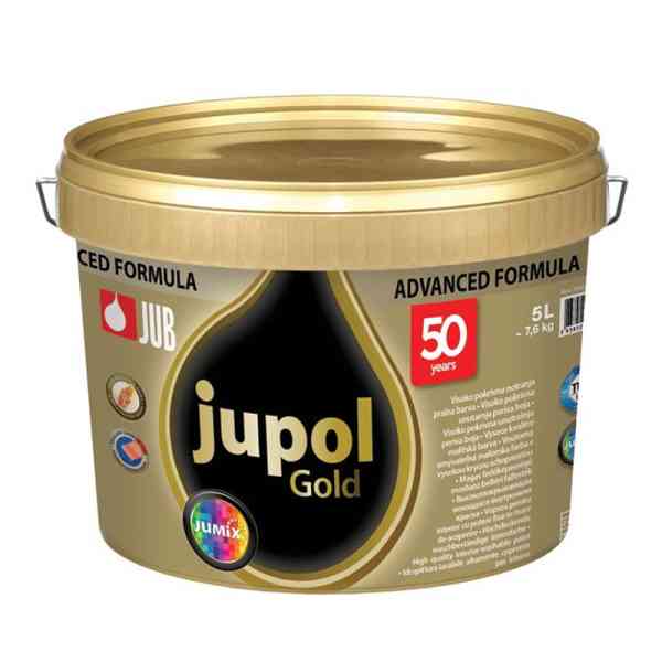 Jub Jupol Gold Advanced 1001 pittura bianca 5 L lavabile