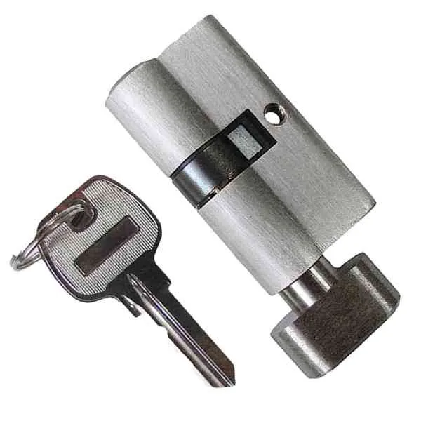 VPA 05 cilindro profilo con pomolo 30/40 ottone