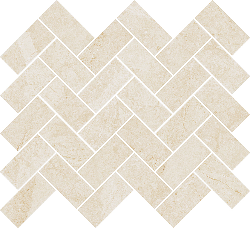 Recer Brezia Ivory 27x30 mosaico avorio naturale