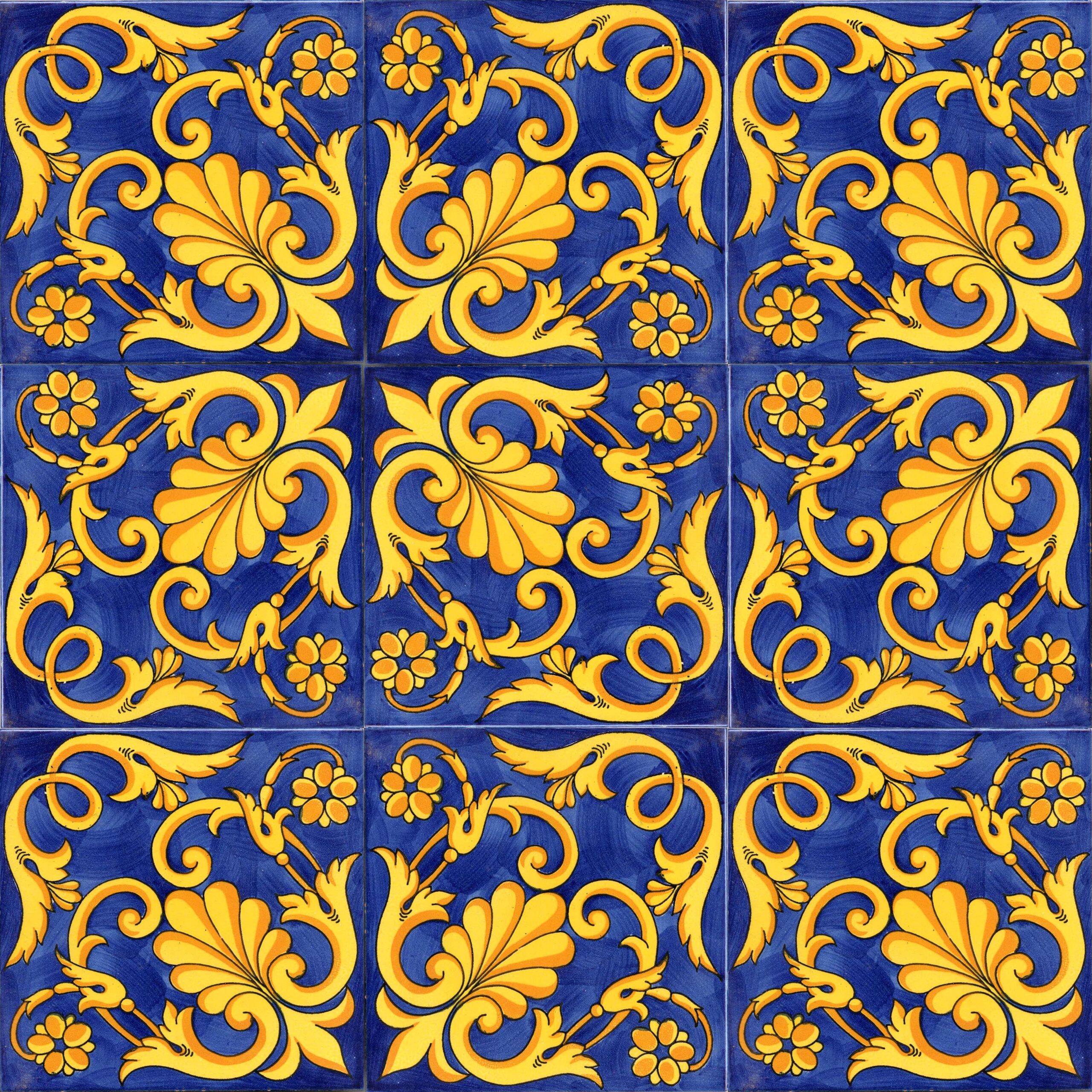 Ceramica Pinto Frutta VP4962 piastrella maiolica decorata a mano