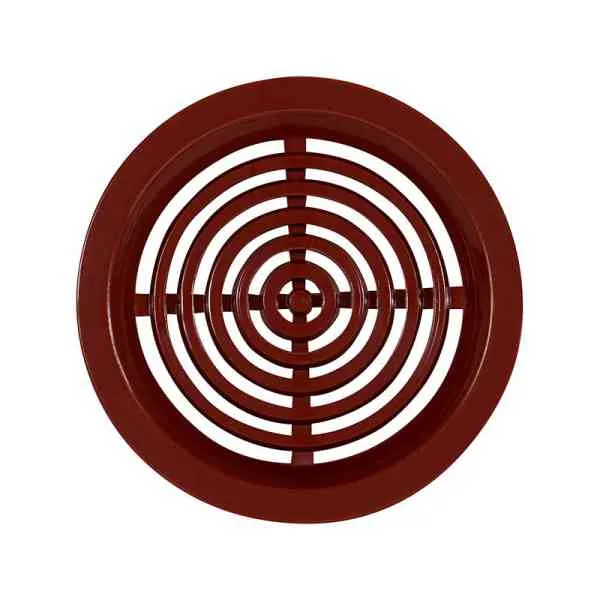 Haco VM 50 H aeratore incasso 50 mm marrone 4 pezzi
