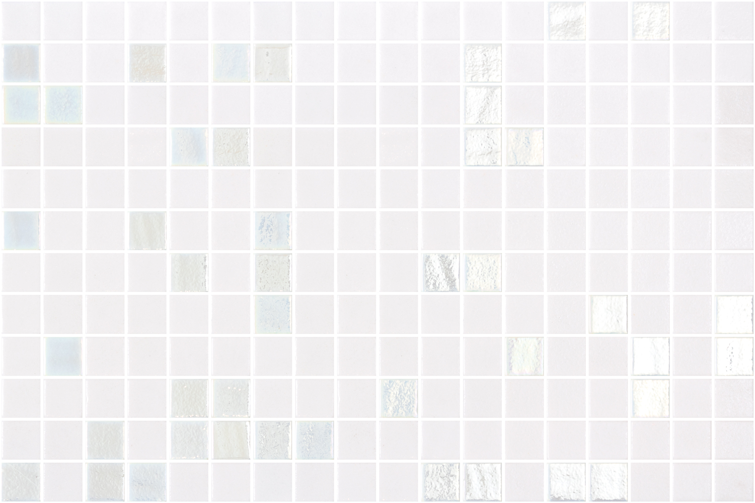 SQ Mosaic Pearl Emperor mosaico verde bianco lucido