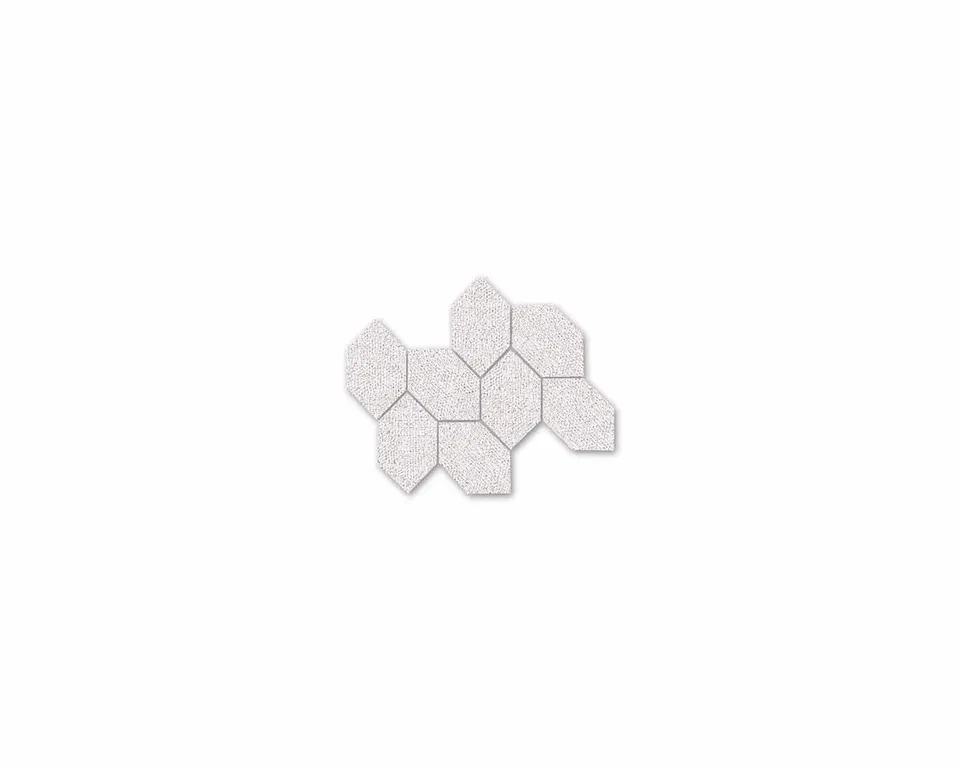Roca Tiles Piezas Complementarias Malla Blanco Mosaico Bianco