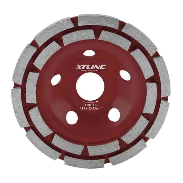 XTline HBD125 Disco Diamantato 125x5x22,2 mm Doppia Corona