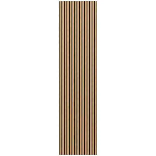 Pannello Acustico Rovere 240x60 cm rivestimento parete 1,44 mq