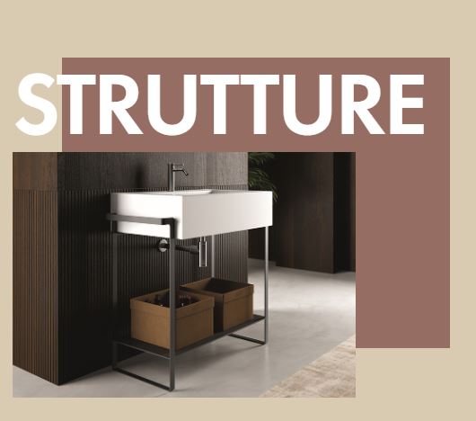 Viva Made Strutture mobile bagno struttura parete
