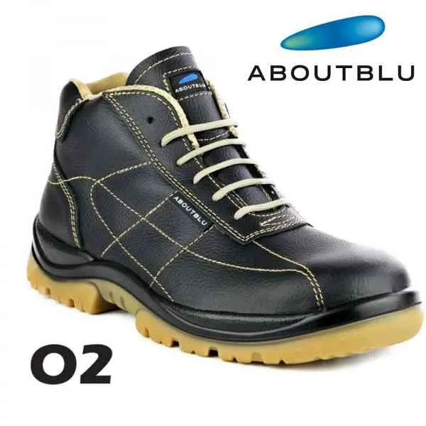 Aboutblu Vibo scarpe lavoro 39 O2 pelle idrorepellente