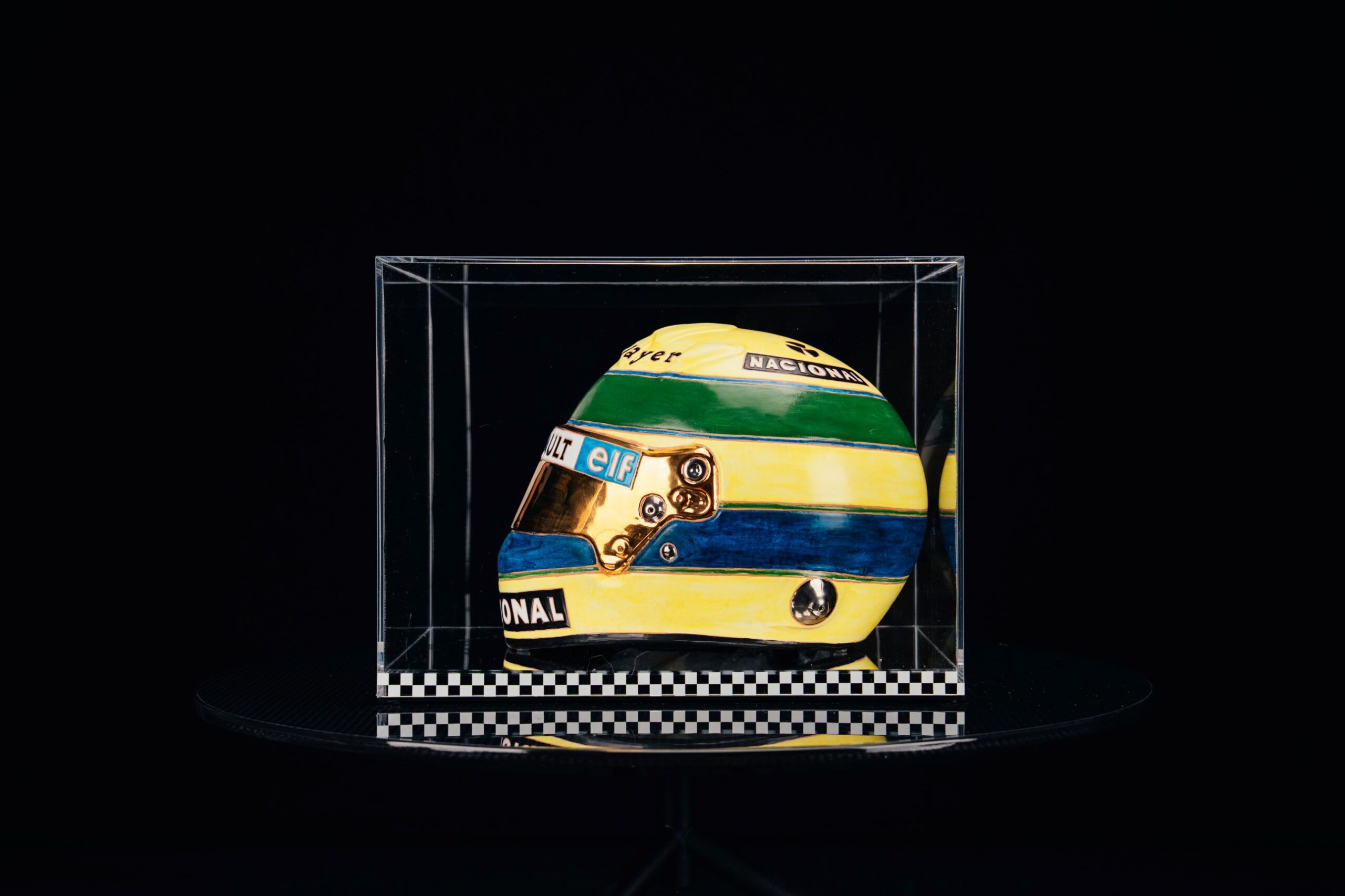 Cerasarda Art Helmets x MM Helm ASN86 casco ceramica Senna