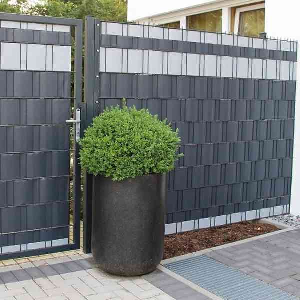 Striscia Frangivista 19cm x 35m Telo Recinzione verde + 20 clip